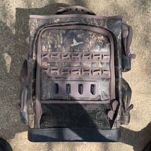 Dr. Duck Flyway Hunt Locker Backpack Hunting Realtree Timber Camo Used